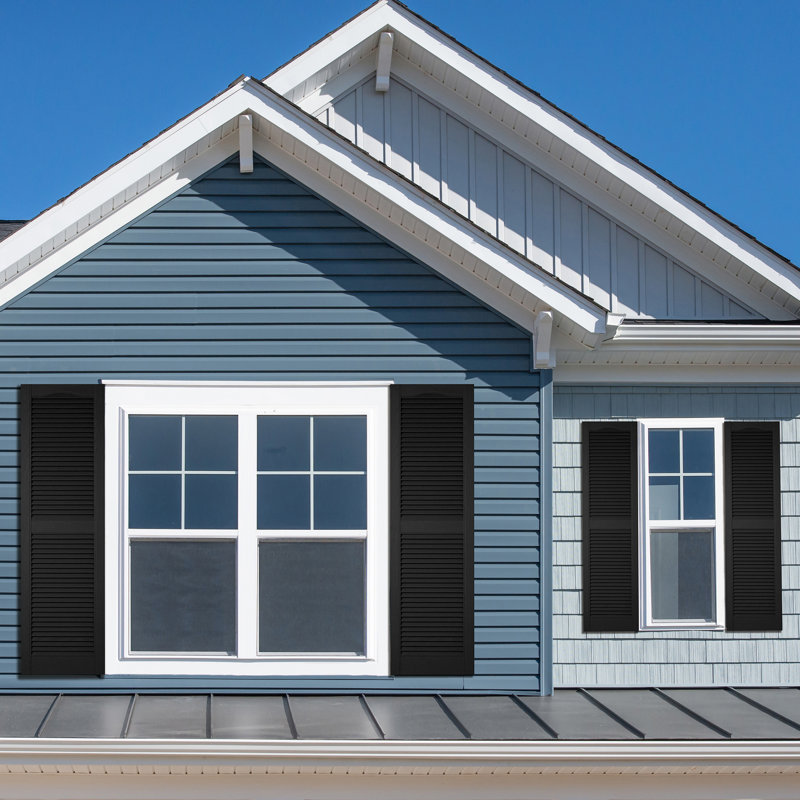 MidAmerica MidAmerica Louvered Shutters & Reviews Wayfair